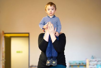 Zajęcia w spynce – grupie opiekuńczo-wychowawczej dla dzieci ukraińskich. 