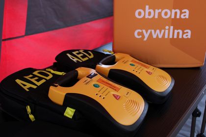 zakupiony sprzęt i wyposażenie na potrzeby ochrony ludności i obrony cywilnej