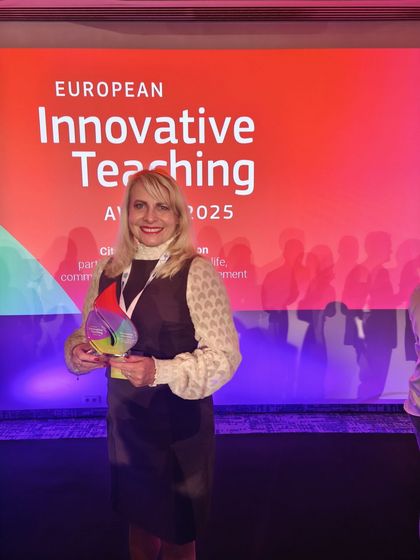 Uroczysta ceremonia wręczenia nagród European Innovation in Teaching Award (EITA) w Brukseli