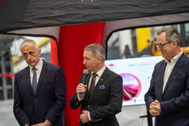 zdjęcie przemawiającego prezydenta Piotra Kuczery