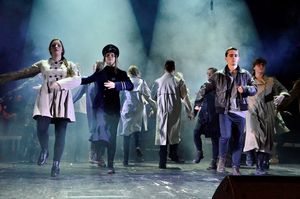 Spektakl MDK „Oddać wszystko, żeby wszystko mieć” - inauguracja obchodów niepodległościowych w Rybniku. Fot. D. Sarna