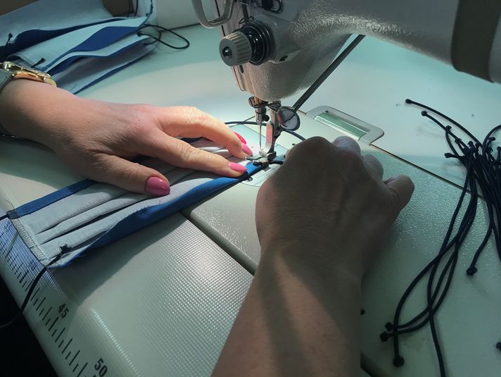 Lazar1 maseczki Szycie maseczek ochronnych