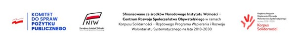 grafika z logami - Komitet do spraw Pożytku Publicznego