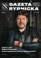 Okladka bieżącego numeru Gazety Rybnickiej - reżyser Robert Talarczyk