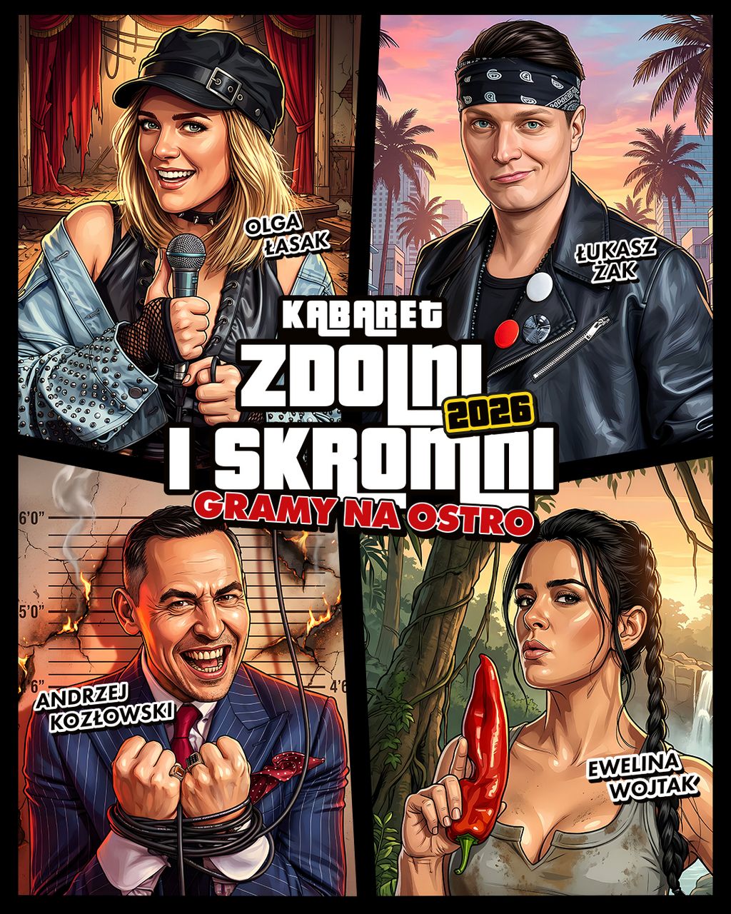 Zdolni i Skromni – „Gramy na ostro” | 25.10.2026 | 16:00