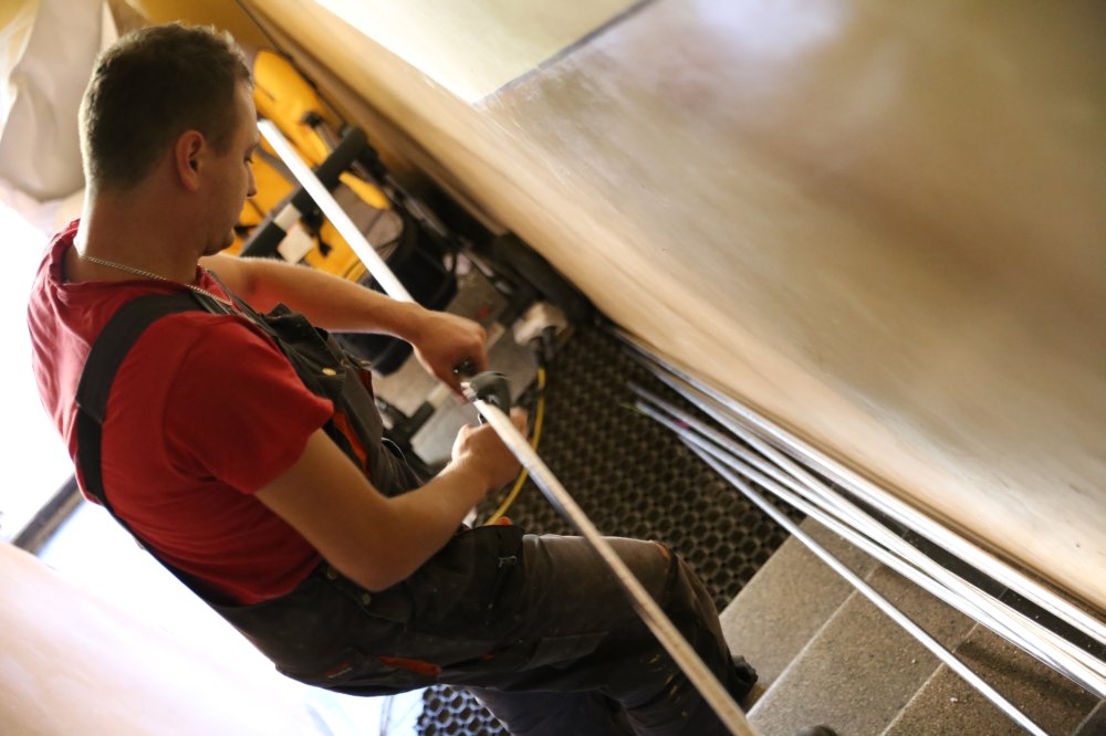 RemontyZGM Zgrzebnioka3 Modernizacja budynków administrowanych przez Zakład Gospodarki Mieszkaniowej – ul. Zgrzebnioka 4. Fot. W. Troszka