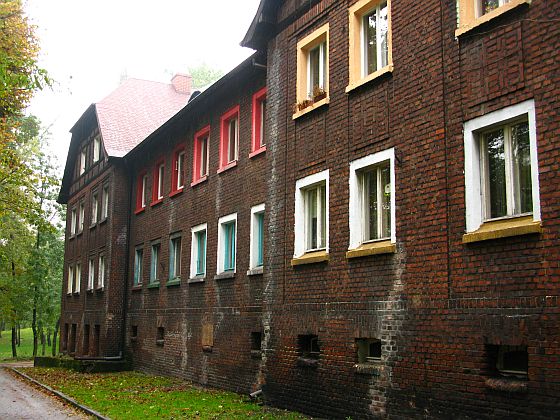 Dzielnica Niedobczyce: os. Rymer zlokalizowane na ul. Barbary, Generała Andersa, Ignacego Paderewskiego i Obrońców Pokoju wraz z otoczeniem – osiedle robotnicze powstałe na początku XX wieku. Fot. L. Tyl