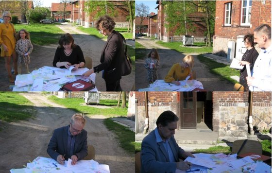 Program edukacji regionalnej w zakresie popularyzowania rewitalizacji stworzy Konsorcjum „Pasjonaci Rybnika”. Stosowna umowa została podpisana w dzielnicy Niedobczyce. Fot. A. Kolenda.