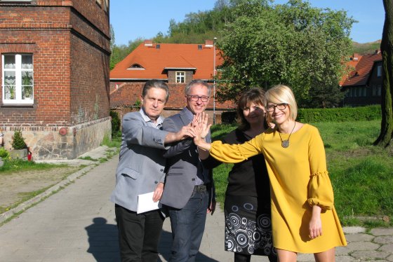 „Pasjonaci Rybnika” są gotowi do działania – mają szereg pomysłów na ciekawe lekcje z zakresu edukacji regionalnej. Fot. A. Kolenda.